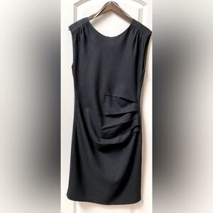 Tiger of Sweden Blue Rouched Fitted Dress